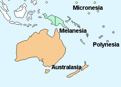Australasia Regions
