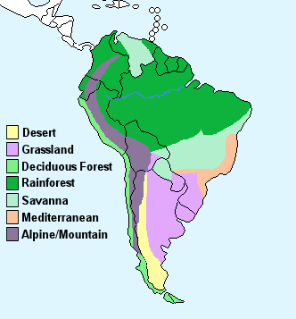 South America Climate