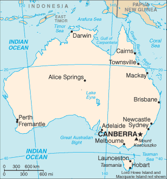 Australia Map