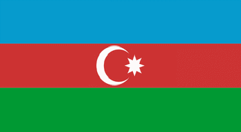 Azerbaijan Flag