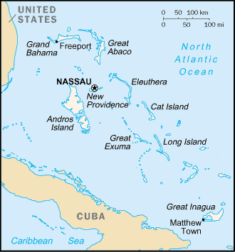 Bahamas Map