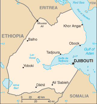 Dijibouti Map