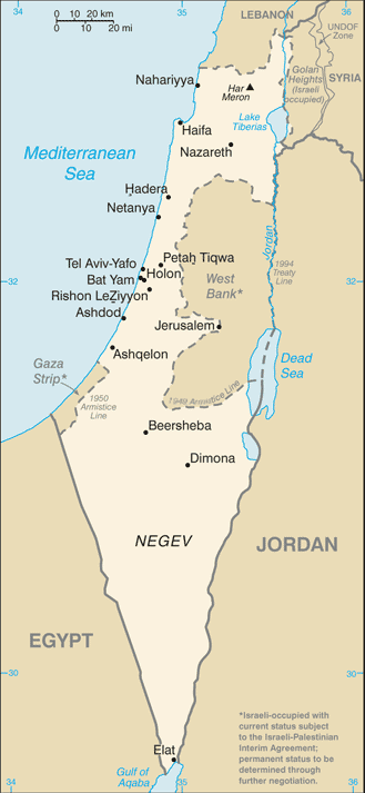 Israel Map