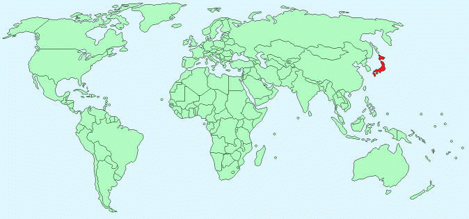 Map of Japan