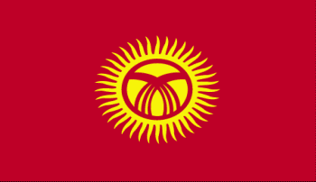 Flag of Kyrgyzstan