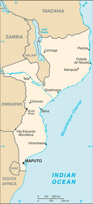 Botswana Map