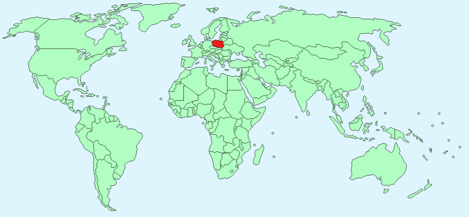 poland on world map Poland Facts And Figures poland on world map