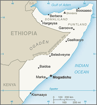 Map of Kenya