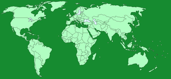 distribution of killer whales