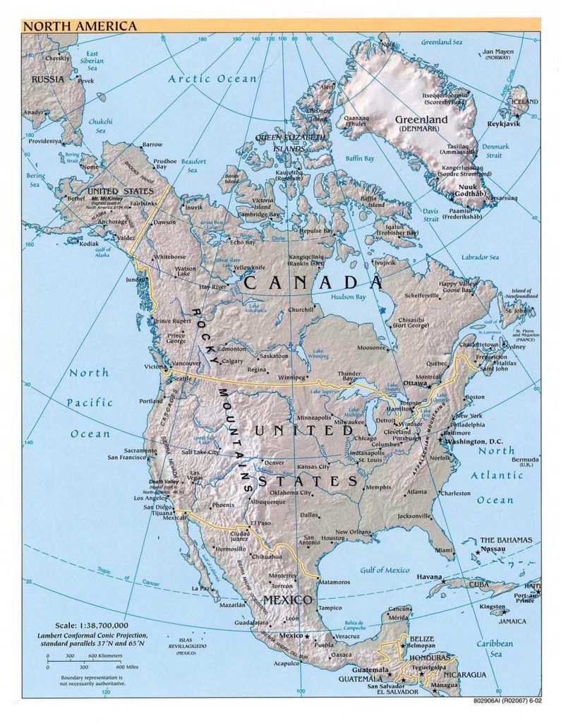 North America Map